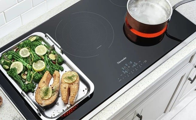 the best way to clean Thermador glass cooktop