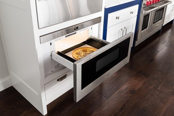 wolf drawer microwave cleaning