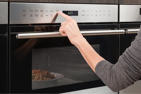 wolf microwave cleaning